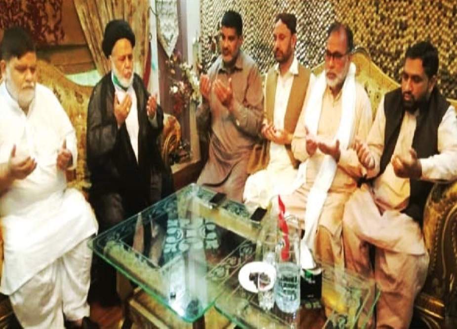 شیعہ علماء کونسل لاہور کے وفد کی امام بارگاہ گلستانِ محمد آمد