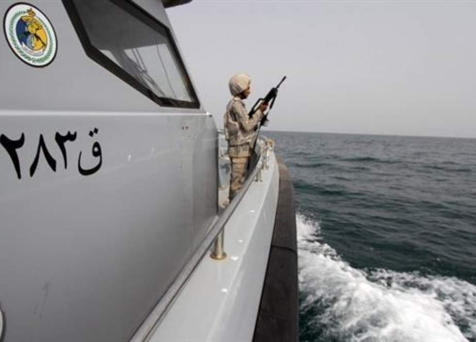 Saudi border guard in a boat off the coast of the Red Sea.jpg