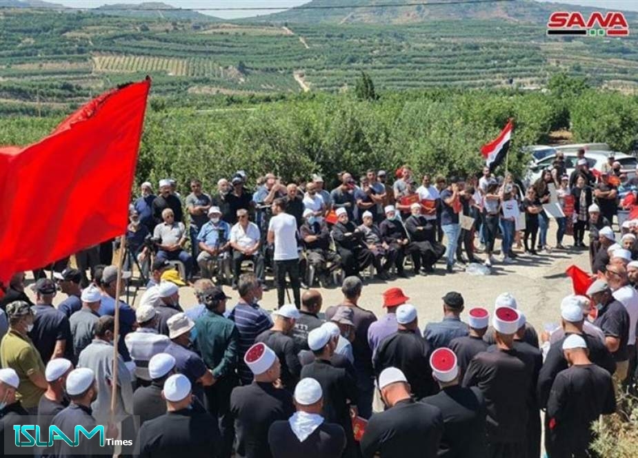 People of Golan Reject Israeli Agricultural Plans in Occupied Territories