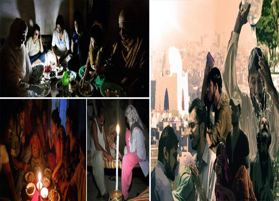 کراچی میں قیامت خیز گرمی اور لوڈشیڈنگ سے عوام کا جینا محال