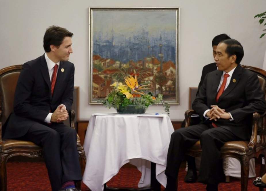 Jokowi dan PM Kanada (kemlu.go.id)