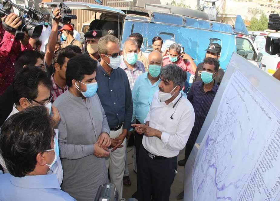 کراچی میں برساتی نالوں کی صفائی مہم کا آغاز، ایک ارب 20 کروڑ روپے کی رقم خرچ ہوگی