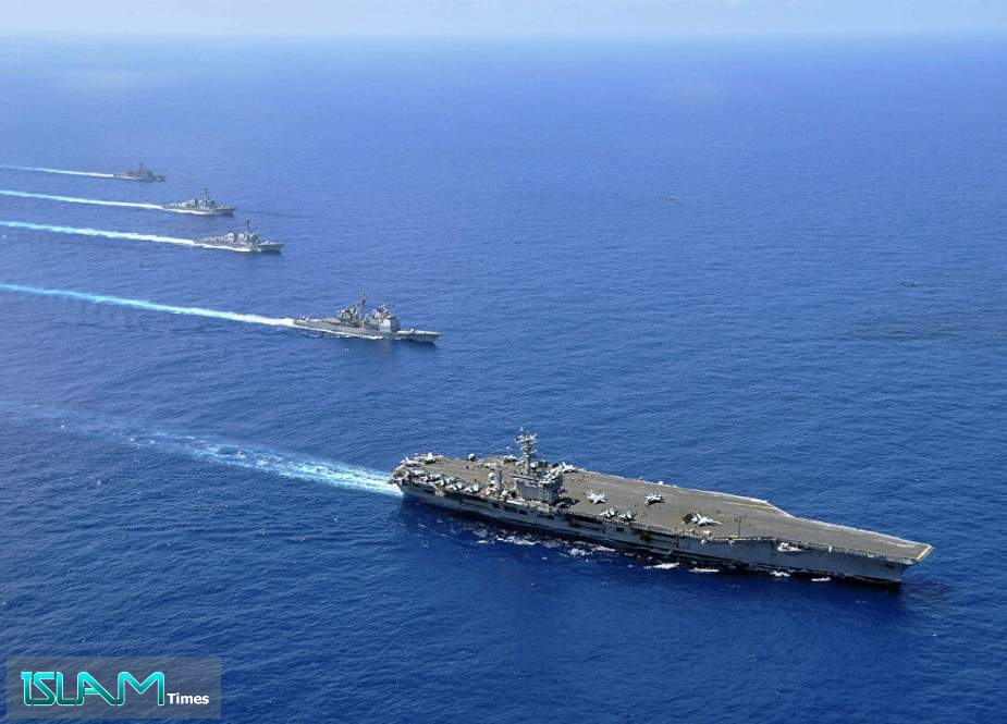US Reportedly Sends Two Aircraft Carriers to S China Sea Amid Beijing’s Drills in Area