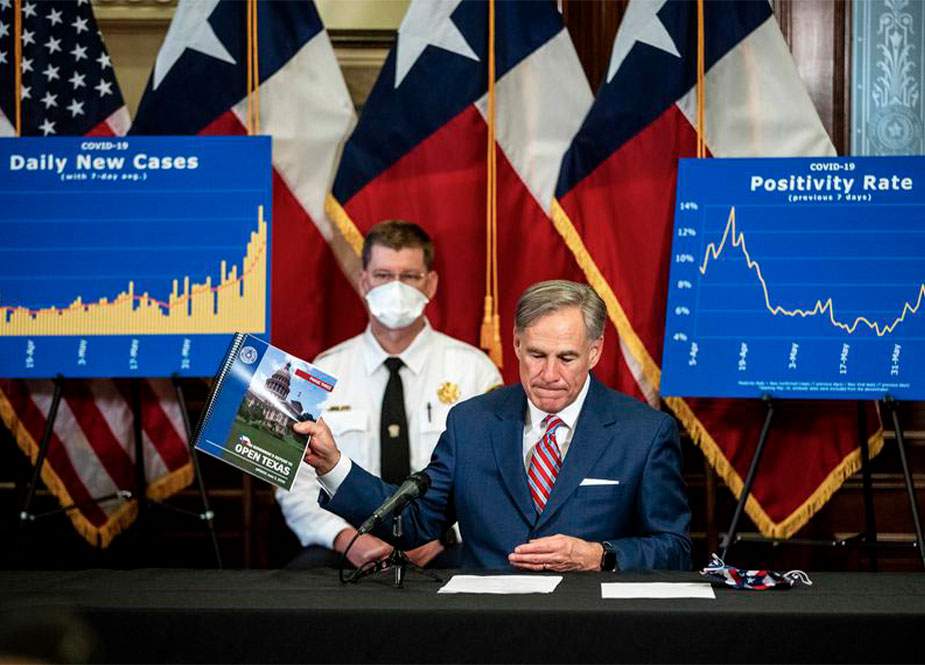 Texas ştatında son sutkada rekord sayda koronavirusa yoluxma qeydə alınıb