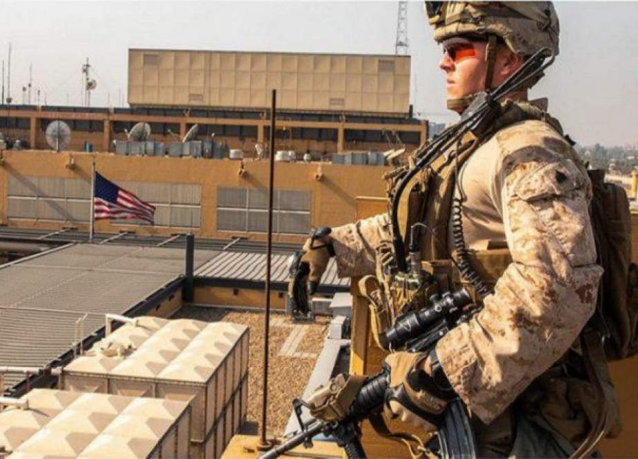 سفارت آمریکا در بغداد به یک مرکز نظامی تبدیل شده است