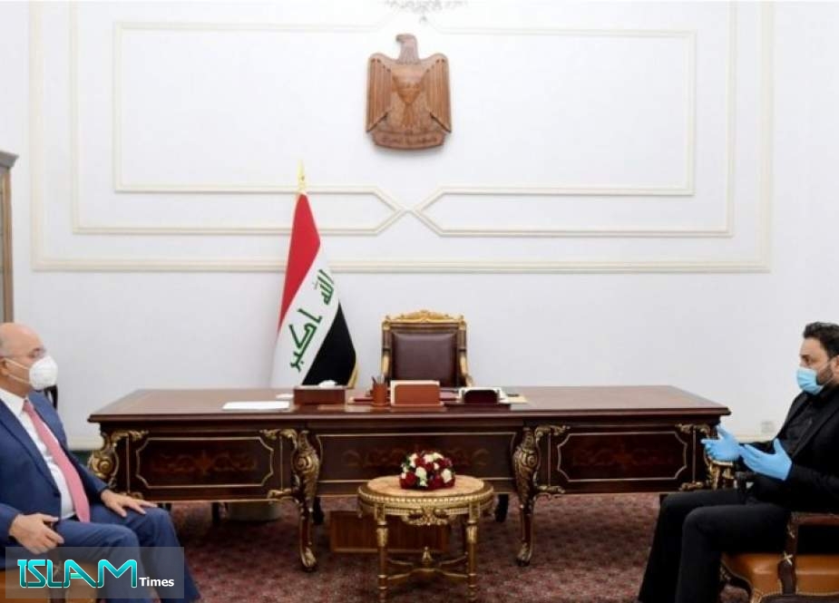 قضايا هامة ناقشها الرئيس العراقي والكعبي