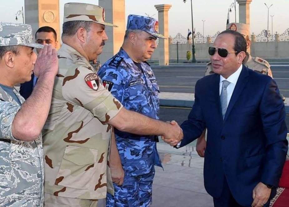 مصر میں فوج کے سیاست میں حصہ لینے کی قانونی منظوری