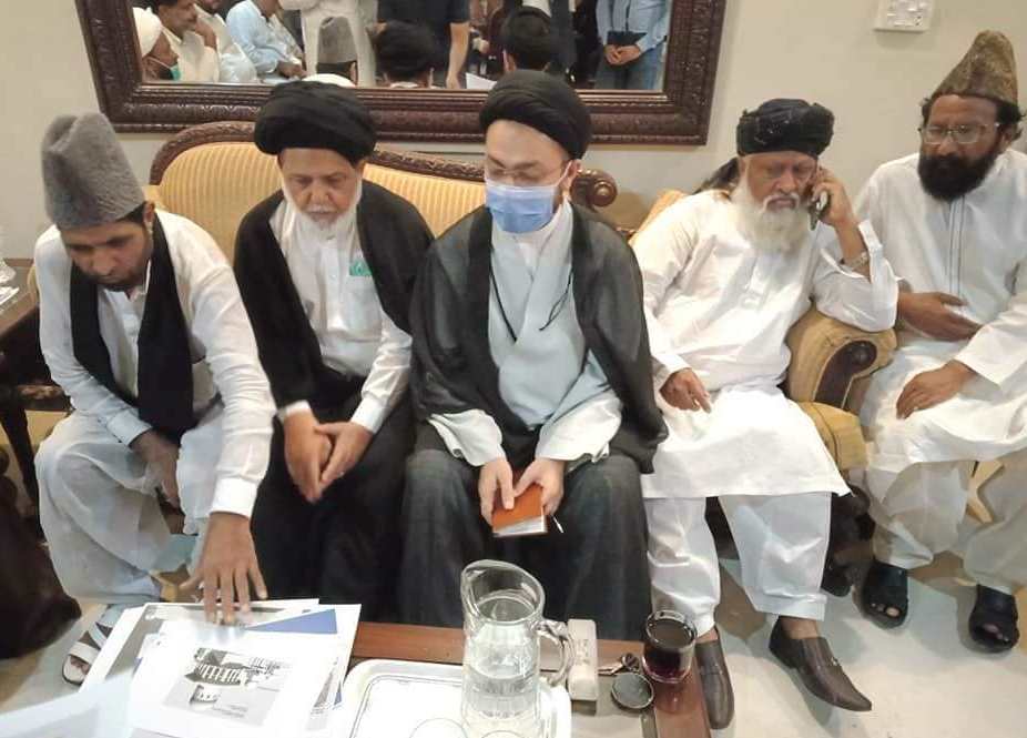 لاہور، دربار بی بی پاکدامنؒ کے توسیع منصوبہ کے حوالے سے علماء و مشائخ کا اجلاس