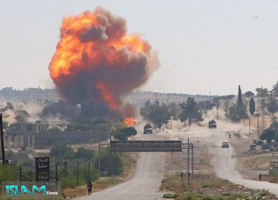 حملة روسية واسعة على إدلب غداة تفجير الدورية على M4