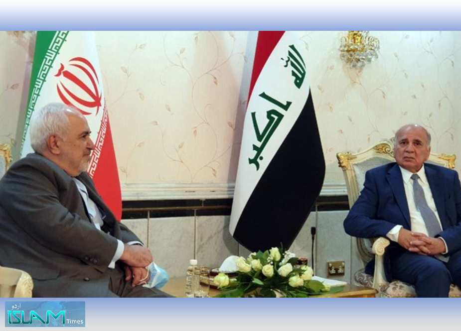 جواد ظریف کی اپنے عراقی ہم منصب کیساتھ ملاقات