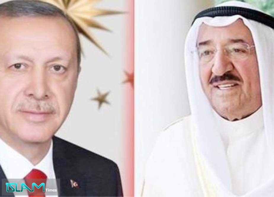 أمير الكويت يرد على رسالة أردوغان