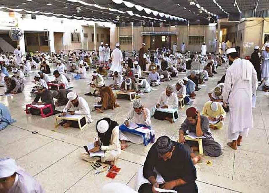 تنظیم المدارس اہلسنت پاکستان کے زیراہتمام امتحانات کا سلسلہ جاری