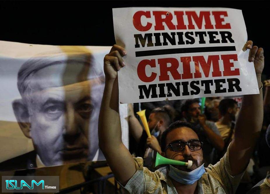 Netanyahuya qarşı etiraz aksiyaları davam edir