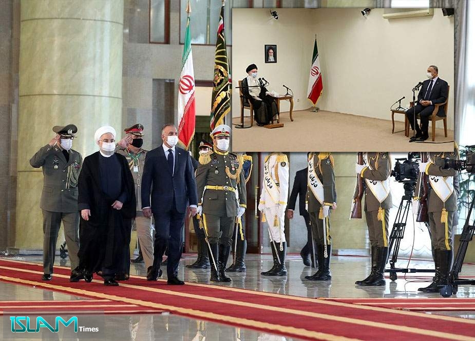 İraq baş naziri İran rəsmiləri ilə görüşdü