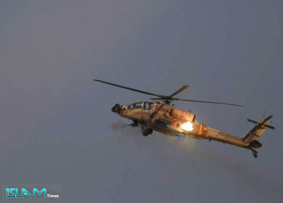 ‘Israeli’ Helicopters Attack Syria’s Quneitra