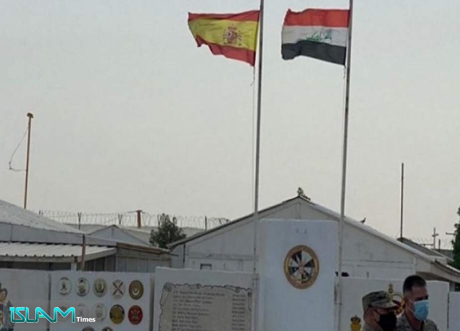 القوات الإسبانية تغادر العراق بعد تسليم معسكر بسماية