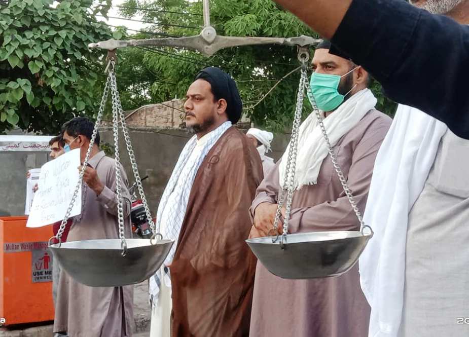 ملتان، جوائنٹ ایکشن کمیٹی فار شیعہ مسنگ پرسنز کے زیراہتمام لاپتہ افراد کی بازیابی کیلئے احتجاجی مظاہرہ