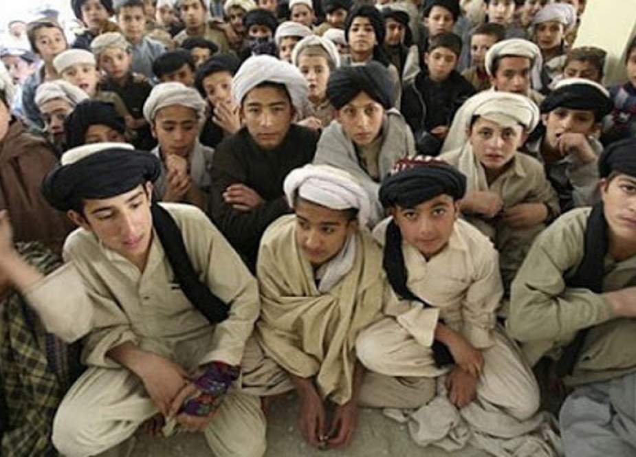 Children at a Saudi-funded madrassa in Pakistan..jpg