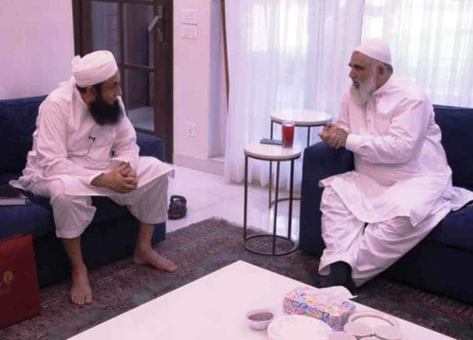 تلمبہ، علامہ سید جواد نقوی کی مولانا طارق جمیل سے ملاقات، باہمی دلچسپی کے امور پر تبادلہ خیال