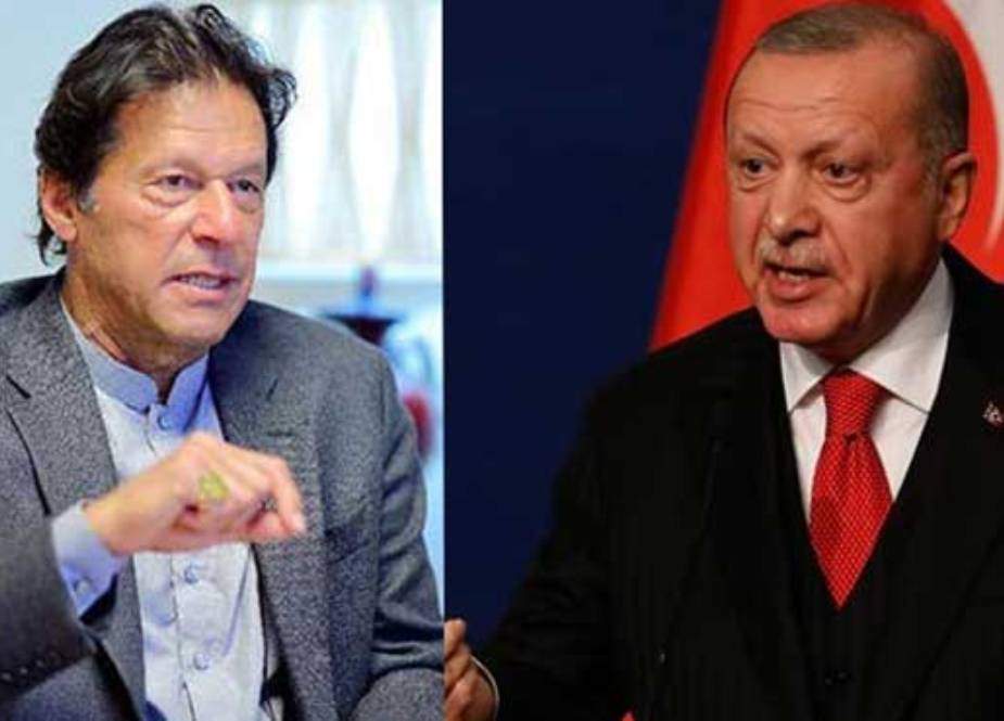 وزیر اعظم عمران خان سے ترک صدر طیب اردوان کا ٹیلیفون پر رابطہ