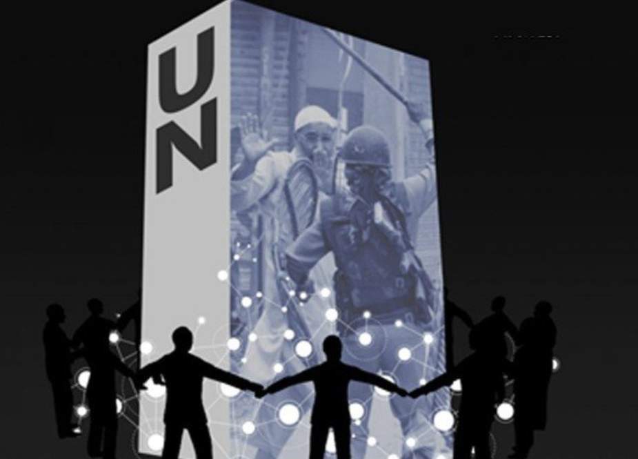 کشمیریوں سے یکجہتی کیلئے اقوام متحدہ کے گرد ڈیجیٹل انسانی زنجیر بنانے کا اعلان