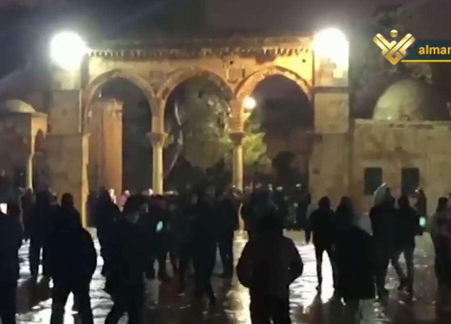 Israeli Occupation Forces Storm Al-Aqsa Mosque