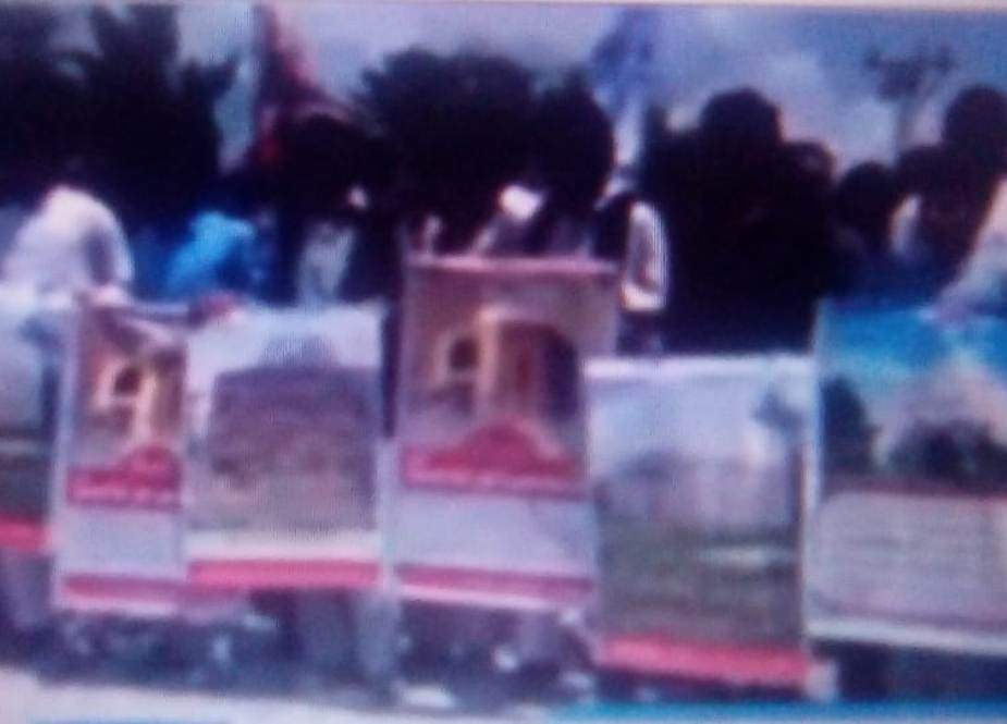 پاراچنار، میر انور بزرگوار کے مزار کو کھولنے کیلئے عقیدت مندوں کی احتجاجی ریلی