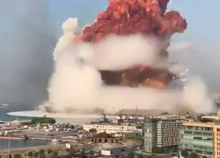 Two massive explosions rocked the Lebanese capital Beirut.