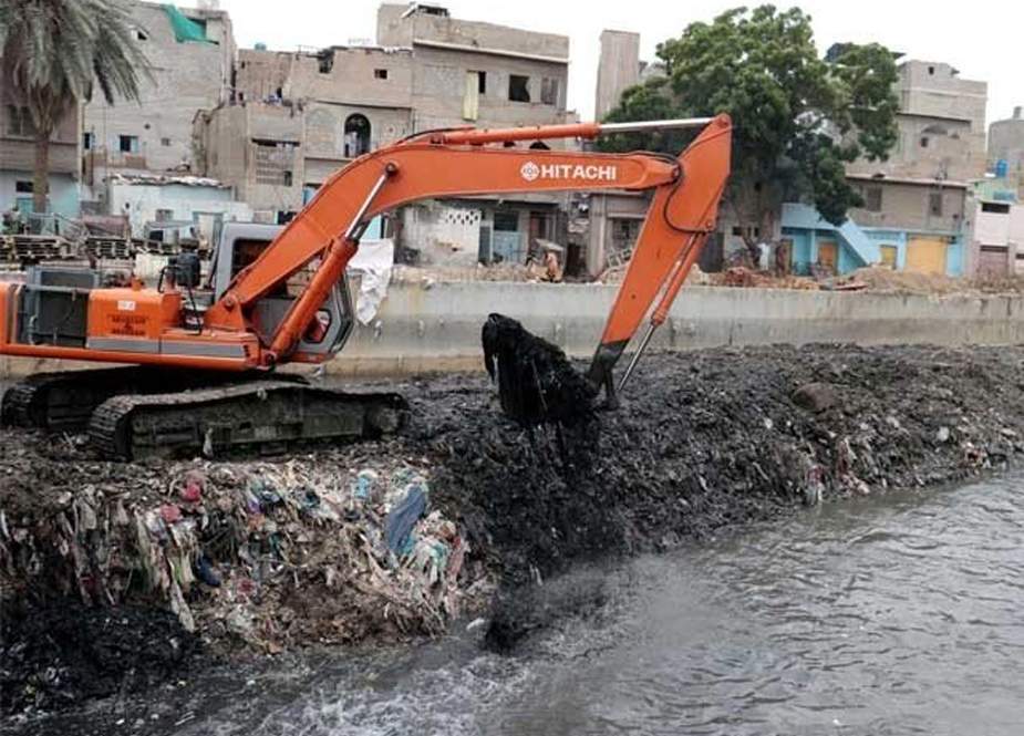 کراچی نالہ صفائی، 42 لاکھ 75 ہزار کیوبک فٹ کچرا نکال دیا گیا