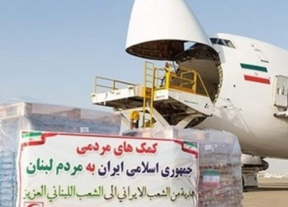 طائرة مساعدات طبية ايرانية رابعة تهبط في مطار بيروت