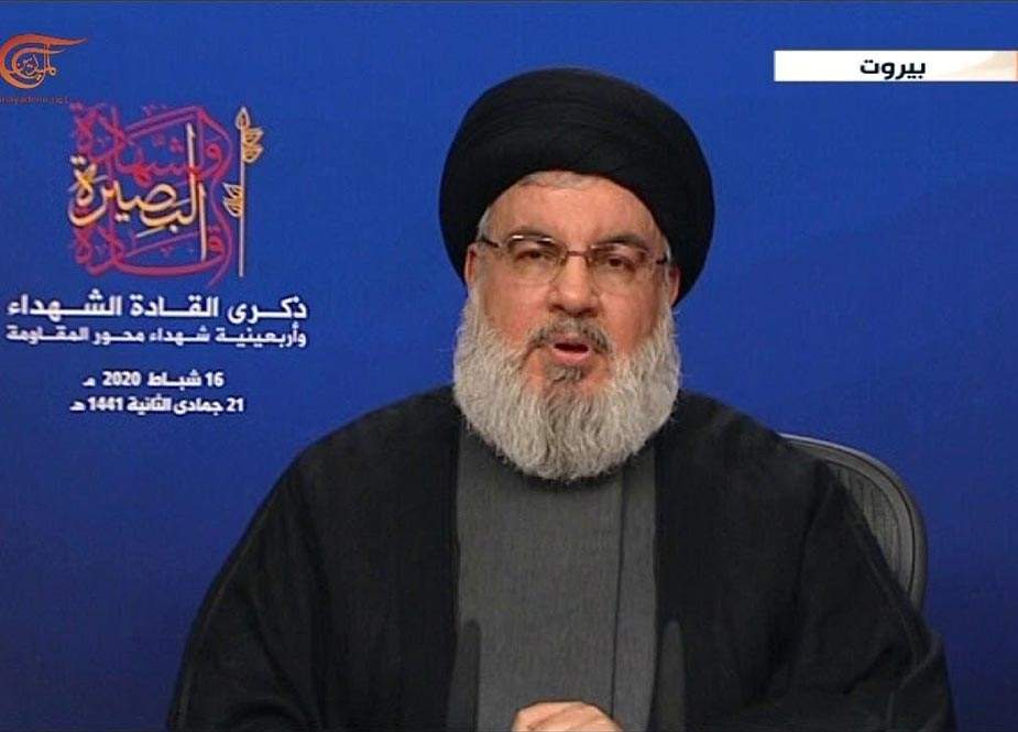 Hizbullah baş katib: "Biz Hayfa limanında nələrin olduğunu Beyrut limanından daha yaxşı bilirik"