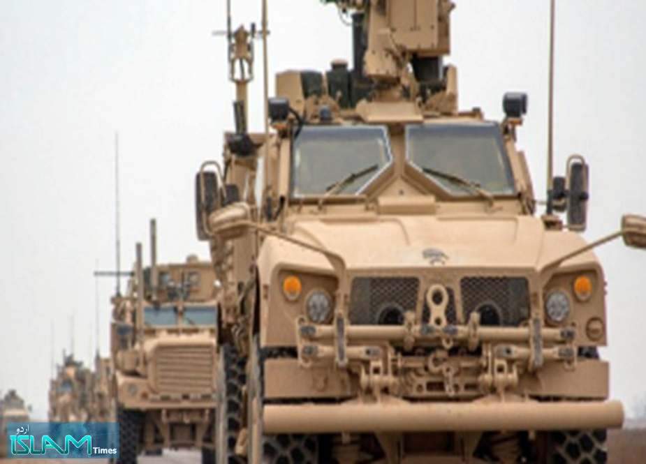 عراق، امریکی فوجی قافلے کے رَستے میں بم دھماکہ، متعدد گاڑیاں تباہ