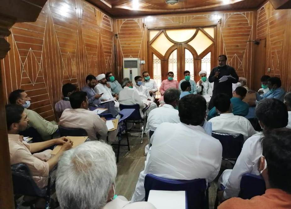 لاہور میں مجلس وحدت مسلمین پنجاب کی صوبائی شوریٰ کے اجلاس کے مناظر