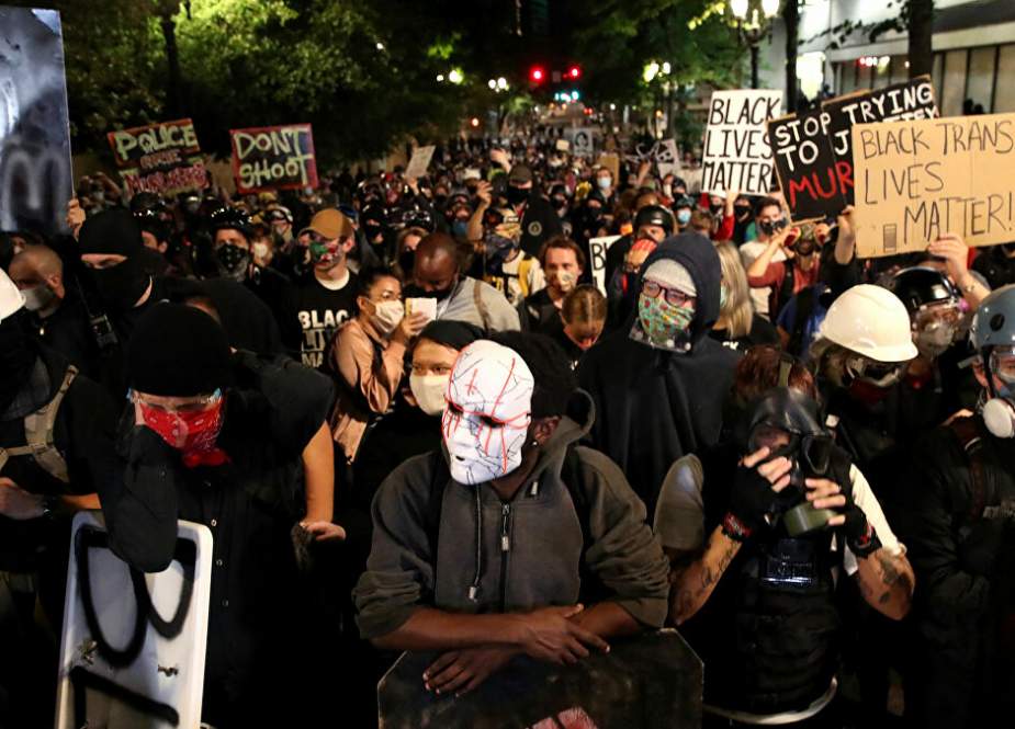 Demonstrators Take to Streets of Portland to Protest Against Police Brutality.jpg