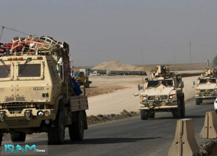 Convoy Carrying Military Equipment for US Attacked on Iraq-Kuwait Border