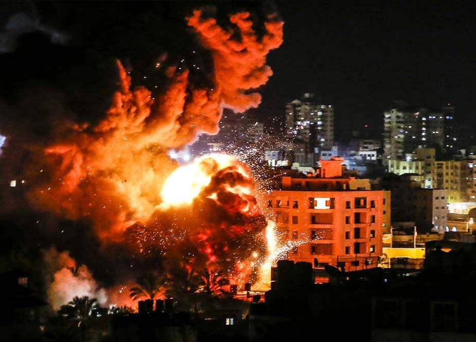 İsrail rejimi Qəzzanı yenə bombaladı