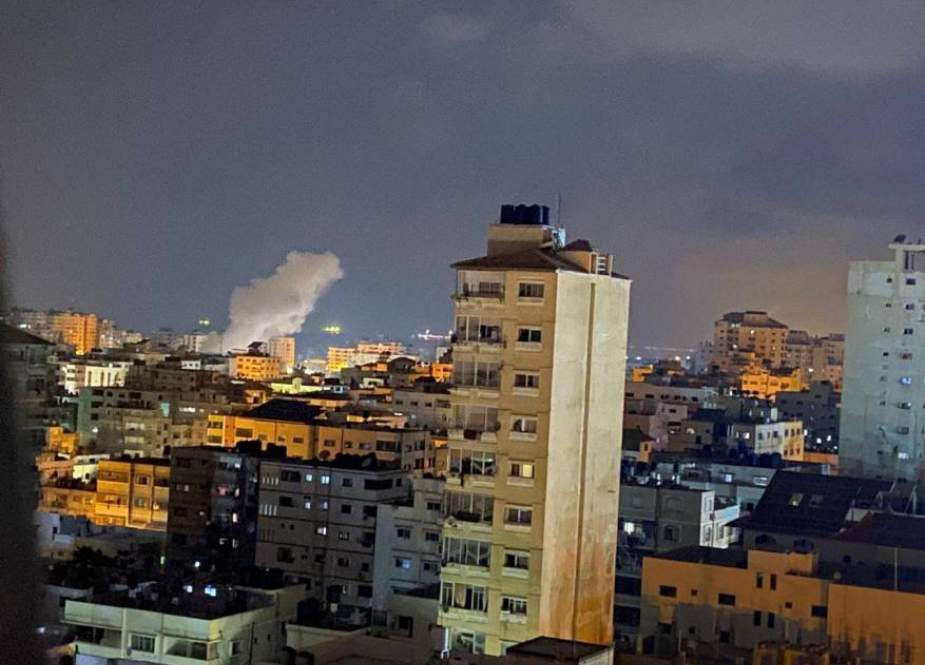 بامداد امروز رژیم صهیونیستی نوار غزه را بمباران کرد