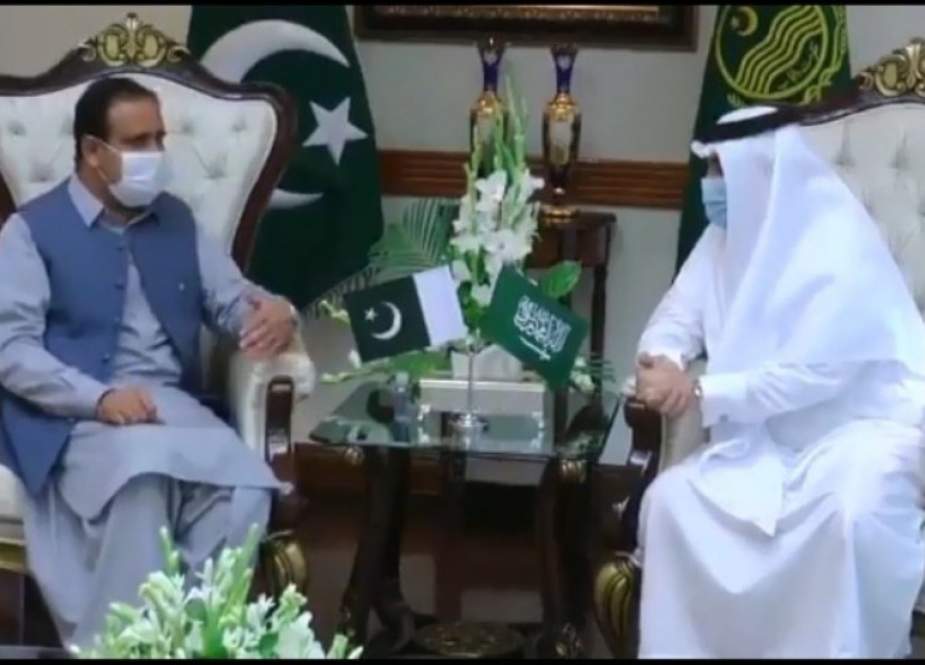 سعودی سفیر کی وزیراعلیٰ پنجاب سے ملاقات