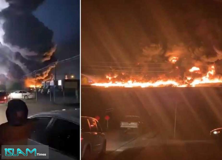 Massive Fire Erupts after Major Explosion at Texas Plastic Facility