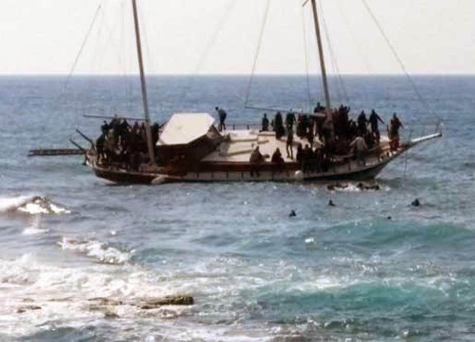 لیبیا کے قریب سمندر میں کشتی کا انجن پھٹنے سے 45 افراد ہلاک