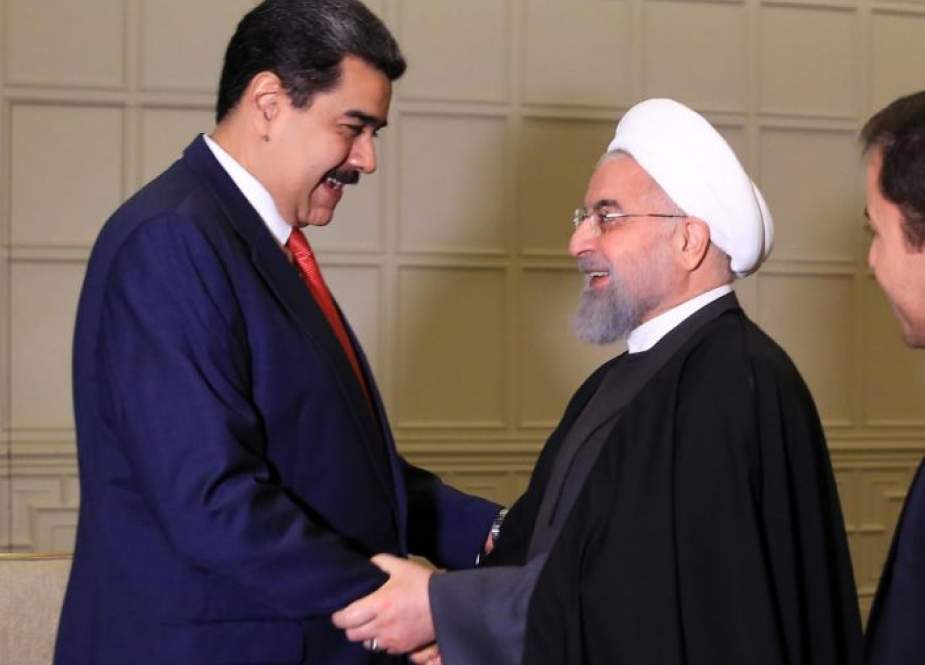 Rouhani dan Maduro di baku (The Independent).