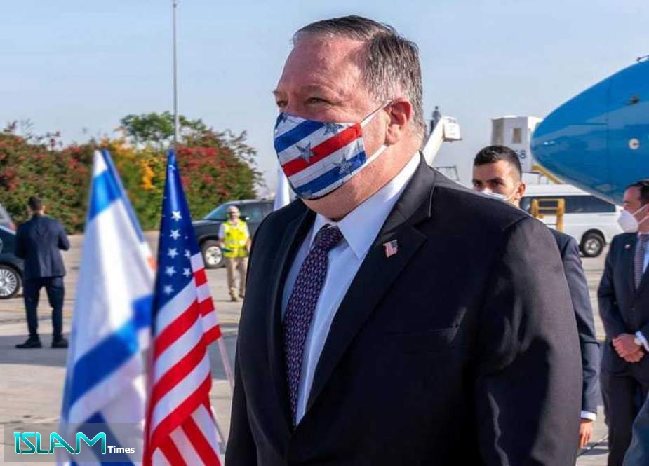 Pompeo Arrives in ‘Israel’ As Part of Tour to Promote ‘Deepening Gulf Ties’