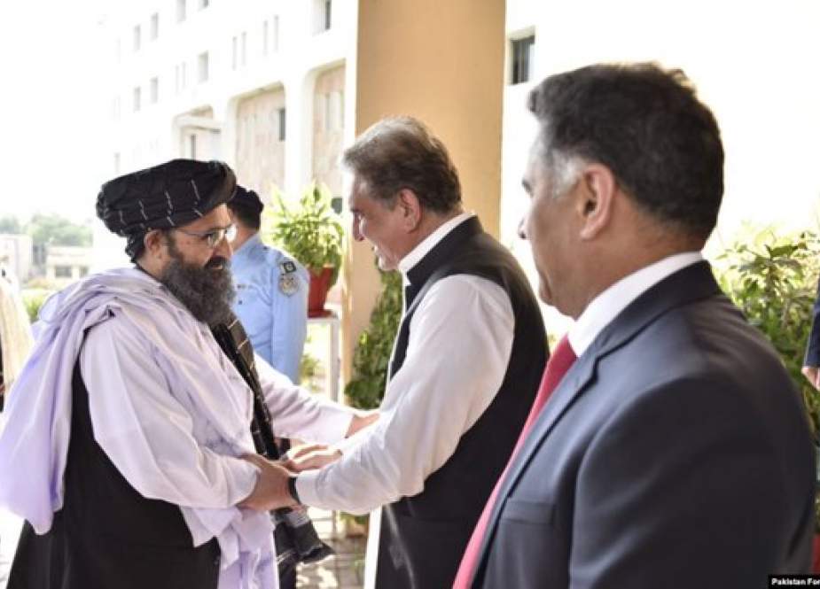 دیدار سران طالبان با وزیر خارجه ی پاکستان در اسلام آباد
