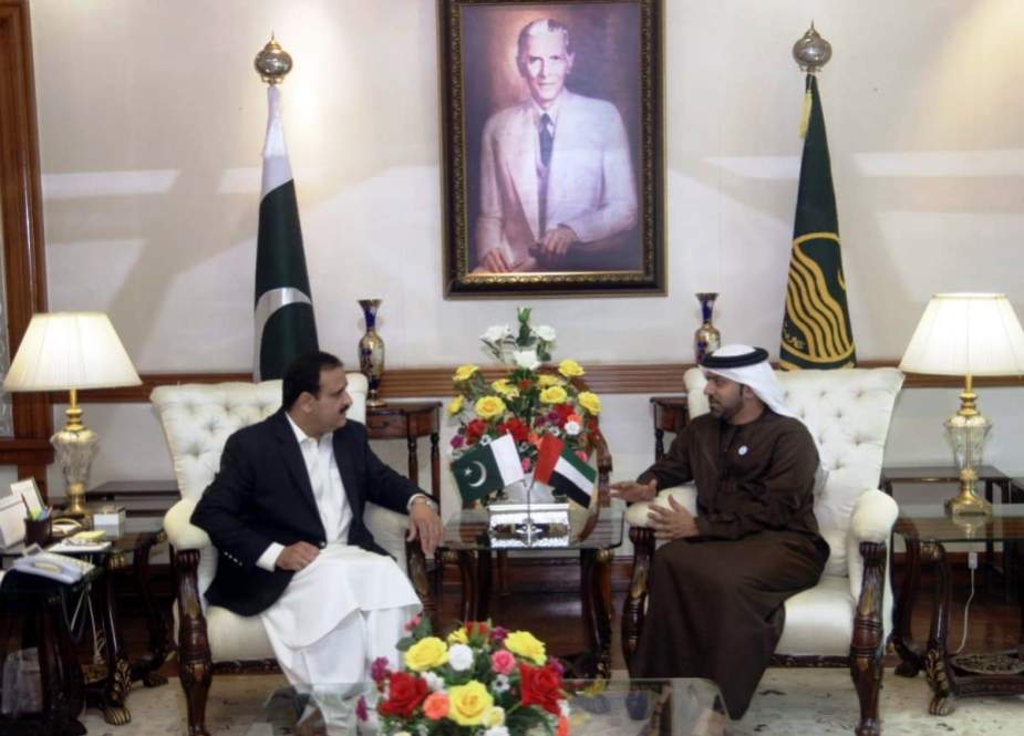 لاہور، گورنر اور وزیراعلیٰ سے اماراتی سفیر کی ملاقاتیں
