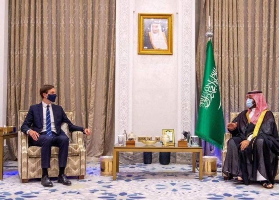 امریکی صدر کے مشیر کی اسرائیل و امارات معاہدے پر سعودی ولی عہد سے ملاقات