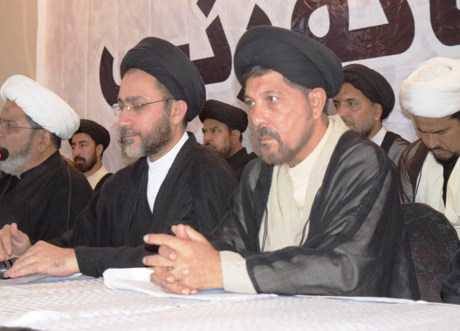 فرقہ وارانہ منافرت اور شیعہ علماء و ذاکرین کی گرفتاریوں کے خلاف علمائے امامیہ کراچی کی پریس کانفرنس