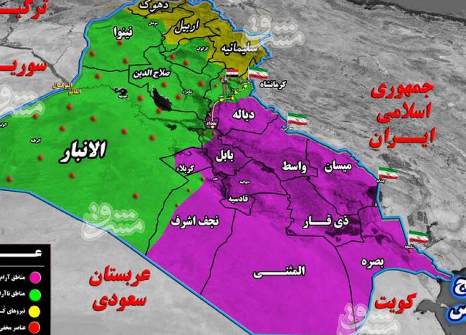 جزئیات عملیات در مسیر تجاری «تهران - بغداد» + نقشه میدانی