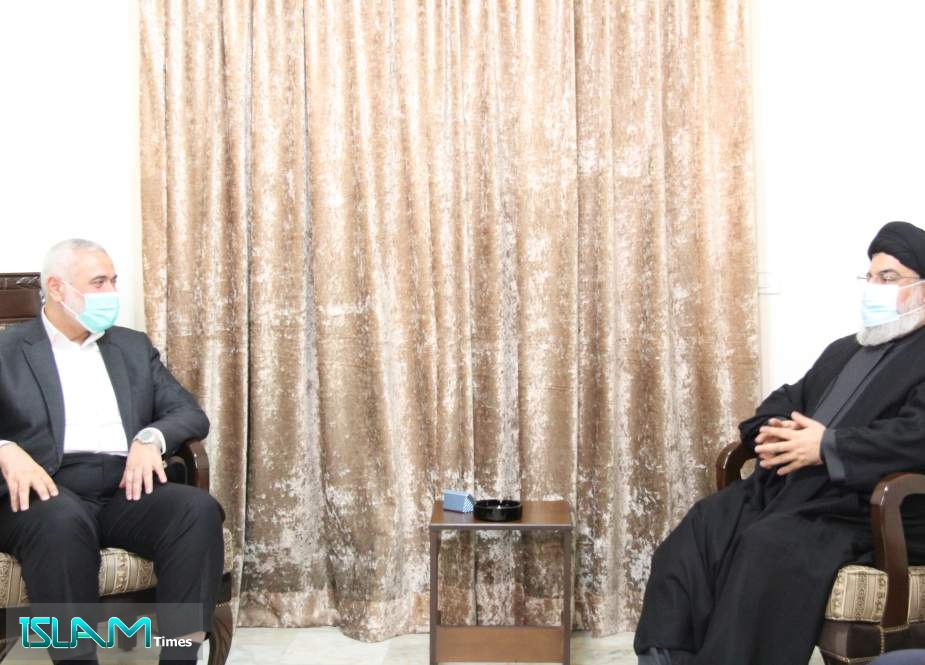 Sayyed Nasrallah, Haniyeh Stress Stability of Axis of Resistance