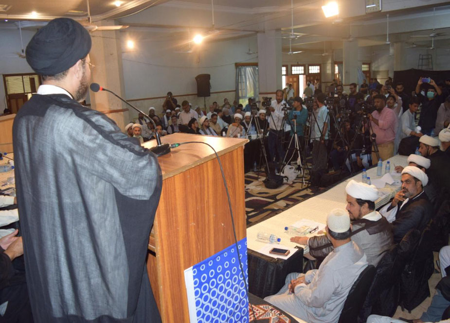 ہیئت آئمہ مساجد و علمائے امامیہ پاکستان کے زیر اہتمام کراچی میں علماء و ذاکرین امامیہ کنونشن کا انعقاد