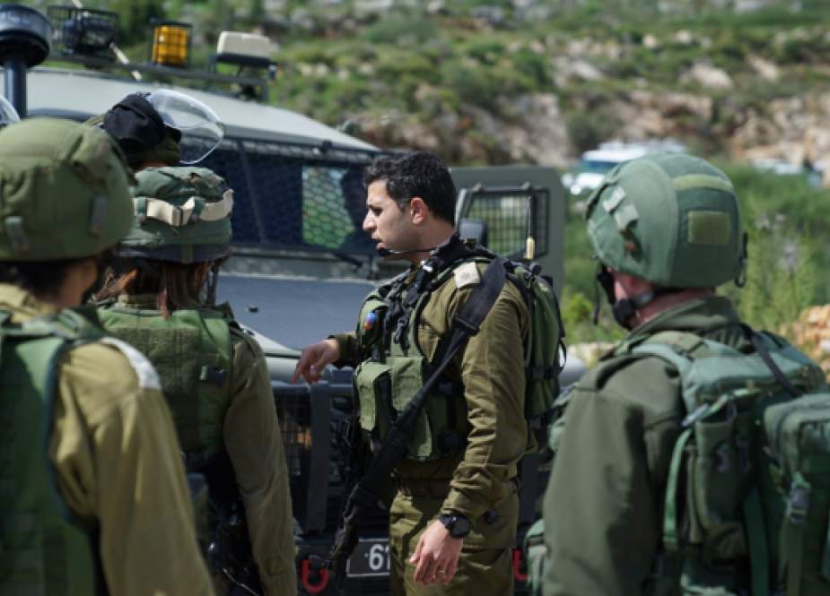 Israeli occupation forces in West Bank.